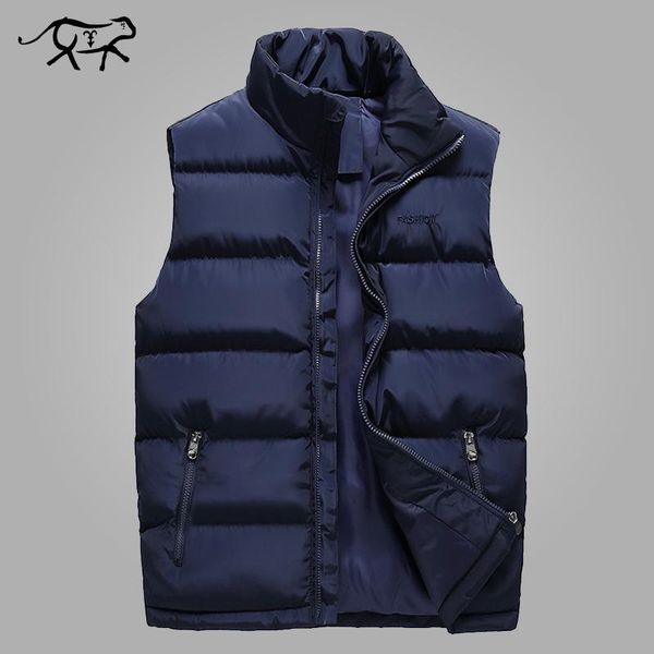 men's vests autumn vest men casual stand collar sleeveless jacket fashion cotton padded winter waistcoats outerwear coats large size, Black;white
men's vests autumn vest men casual stand collar sleeveless jacket fashion cotton padded winter waistcoats outerwear coats large size, Black;white