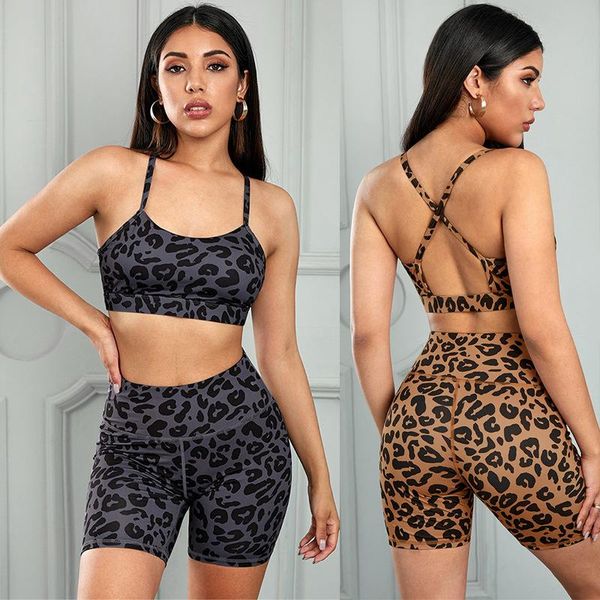 yoga outfits short leopard set beauty back sports brassiere women's european and american fitness clothes two-piece, White;red
yoga outfits short leopard set beauty back sports brassiere women's european and american fitness clothes two-piece, White;red