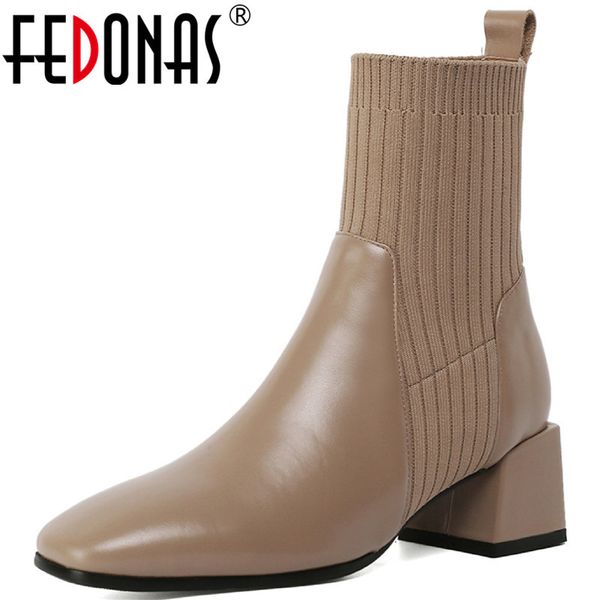 fedonas concise winter shoes woman 2020 fashion high heels for girls classic party working ankle boots leather 1026, Black
fedonas concise winter shoes woman 2020 fashion high heels for girls classic party working ankle boots leather 1026, Black