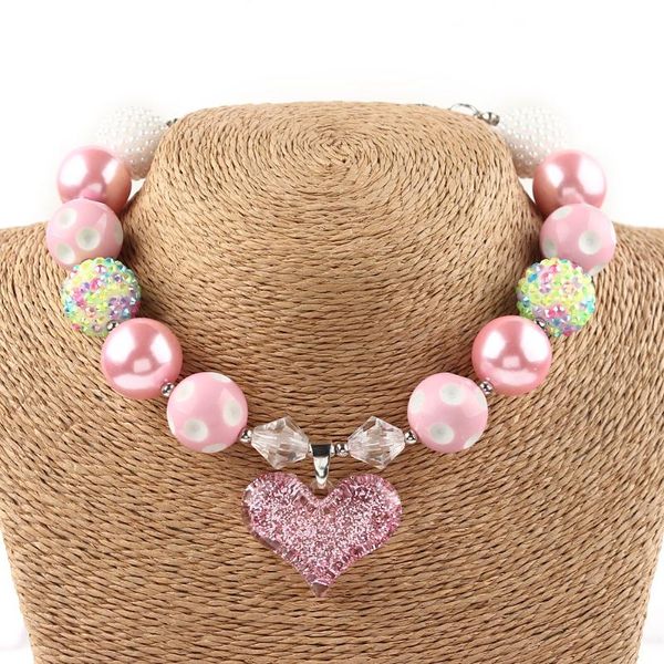 20mm beads lovely children pink beaded chunky necklace fashion bubblegum jewelry for kids pendant necklace, Silver
20mm beads lovely children pink beaded chunky necklace fashion bubblegum jewelry for kids pendant necklace, Silver