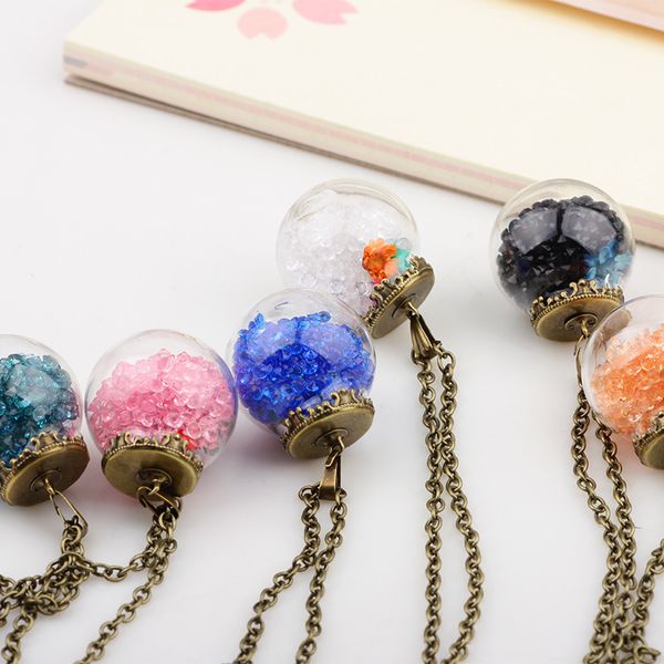 wind drift bottle pendant necklace glass cover dried flower hay ing bottle christmas ing necklace, Silver
wind drift bottle pendant necklace glass cover dried flower hay ing bottle christmas ing necklace, Silver