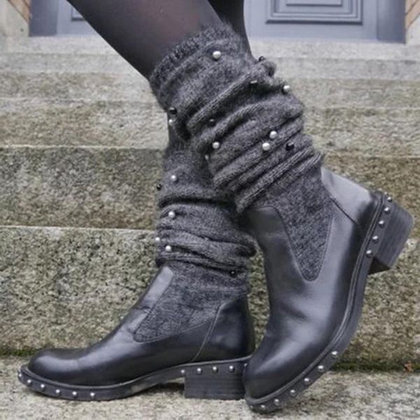 2020 women boots classic tassel sock boots female autumn winter lady flat heels comfortable shoe women botas mujer dropship, Black
2020 women boots classic tassel sock boots female autumn winter lady flat heels comfortable shoe women botas mujer dropship, Black