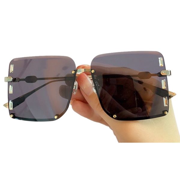 fashion oversized square sunglasses women with brand rimless sun glasses female uv400, White;black
fashion oversized square sunglasses women with brand rimless sun glasses female uv400, White;black
