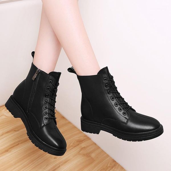 ankle boots coffee black sheepskin genuine leather comfortable casual shoes woman round toe women boots n00311
ankle boots coffee black sheepskin genuine leather comfortable casual shoes woman round toe women boots n00311