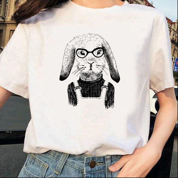 fashion rabbit print t shirt women short sleeve o neck tshirts summer female tee shirt korean clothes, White
fashion rabbit print t shirt women short sleeve o neck tshirts summer female tee shirt korean clothes, White