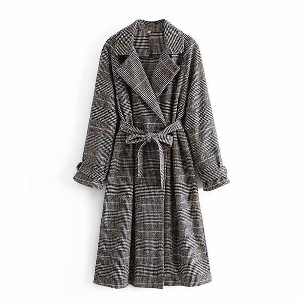 new women plaid coat v neck thicken warm woolen cloak for winter autumn knee length loose elegant sashes outwear plus size1, Black
new women plaid coat v neck thicken warm woolen cloak for winter autumn knee length loose elegant sashes outwear plus size1, Black