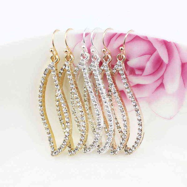 let it be pave crystal hollow leaf drop earrings fashion women's earrings gold cubic zirconia earrings g220312, Silver
let it be pave crystal hollow leaf drop earrings fashion women's earrings gold cubic zirconia earrings g220312, Silver
