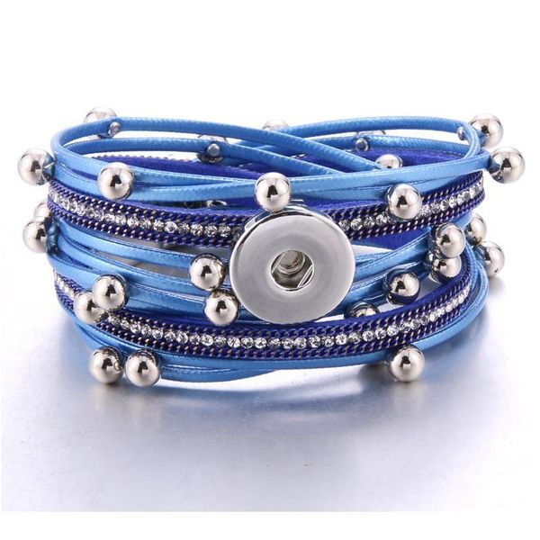 boom life 2019 new snap button jewelry leather 18mm snap button bracelet punk multilayer leather bracelet armband snaps bbysbb, Golden;silver
boom life 2019 new snap button jewelry leather 18mm snap button bracelet punk multilayer leather bracelet armband snaps bbysbb, Golden;silver