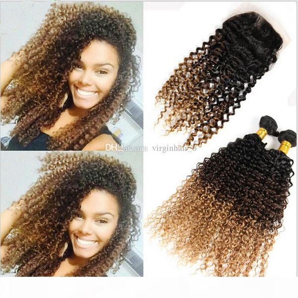 9a ombre brazilian hair with closure three tone #1b 4 27 honey blonde ombre kinky curly virgin hair weave bundles with lace closure, Black
9a ombre brazilian hair with closure three tone #1b 4 27 honey blonde ombre kinky curly virgin hair weave bundles with lace closure, Black