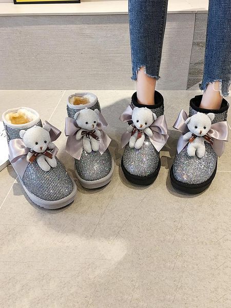 lady boots ankle booties women flat heel women's rubber shoes rain plush winter footwear round toe low heels booties, Black
lady boots ankle booties women flat heel women's rubber shoes rain plush winter footwear round toe low heels booties, Black