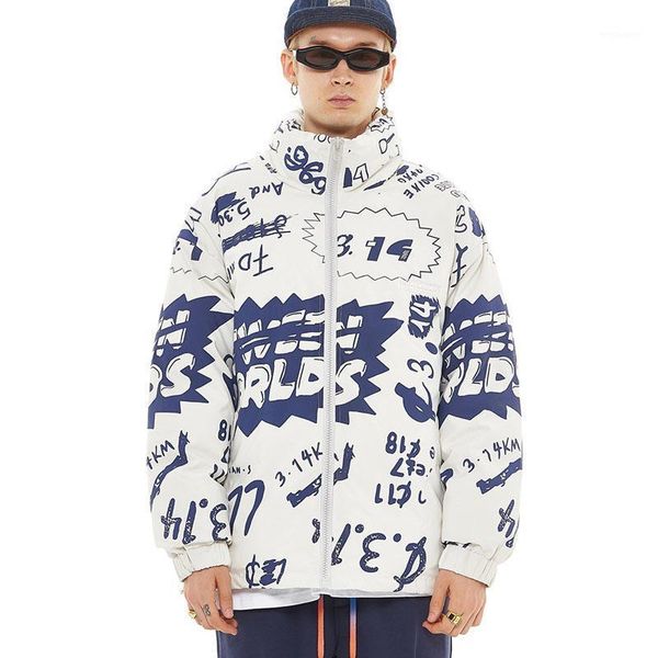 men winter thicken letter print padded cotton parkas jacket overcoat male women streetwear hip hop loose warm coat outerwear1, Black
men winter thicken letter print padded cotton parkas jacket overcoat male women streetwear hip hop loose warm coat outerwear1, Black