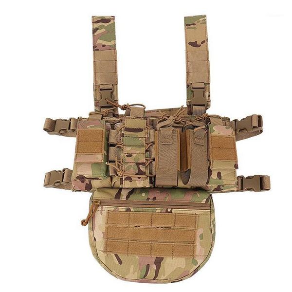 hunting jackets tactical molle chest rigs vest multi-function magazine pouches adjustable sytsem vest1, Camo;black
hunting jackets tactical molle chest rigs vest multi-function magazine pouches adjustable sytsem vest1, Camo;black