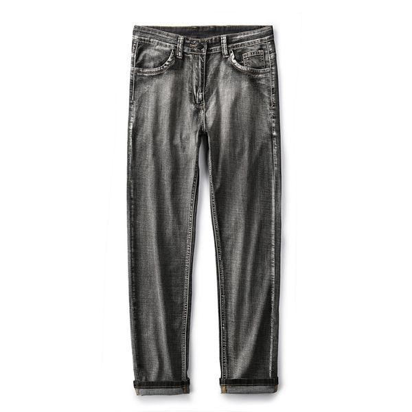 2019 slim fit denim joggers stretch male jean pencil pants blue ny men drawstring men's jeans fashion casual hombre, Black
2019 slim fit denim joggers stretch male jean pencil pants blue ny men drawstring men's jeans fashion casual hombre, Black