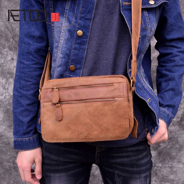 hbp aetoo vintage genuine leather men's crossbody bag cowhide leather cross section small bag summer leisure bag
hbp aetoo vintage genuine leather men's crossbody bag cowhide leather cross section small bag summer leisure bag