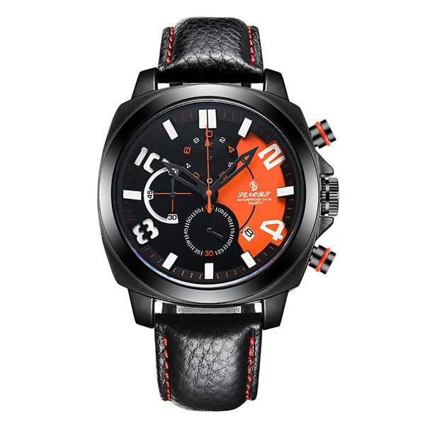 Mayforest Fashion Men Sports Multifunctional Watches Waterproof 30M Black Males Chronograph Quartz Wrist Watch New Fast, Slivery;brown
Mayforest Fashion Men Sports Multifunctional Watches Waterproof 30M Black Males Chronograph Quartz Wrist Watch New Fast, Slivery;brown