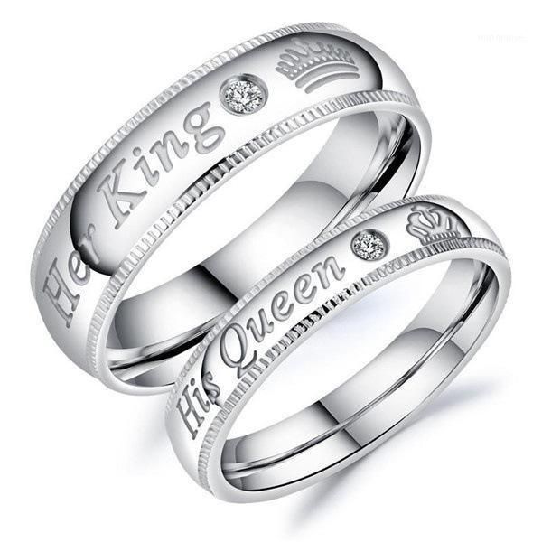 wedding rings classic fashion her king his queen couple ring paved luxury cz crown men and women lover for anniversary engagement gift1, Slivery;golden
wedding rings classic fashion her king his queen couple ring paved luxury cz crown men and women lover for anniversary engagement gift1, Slivery;golden