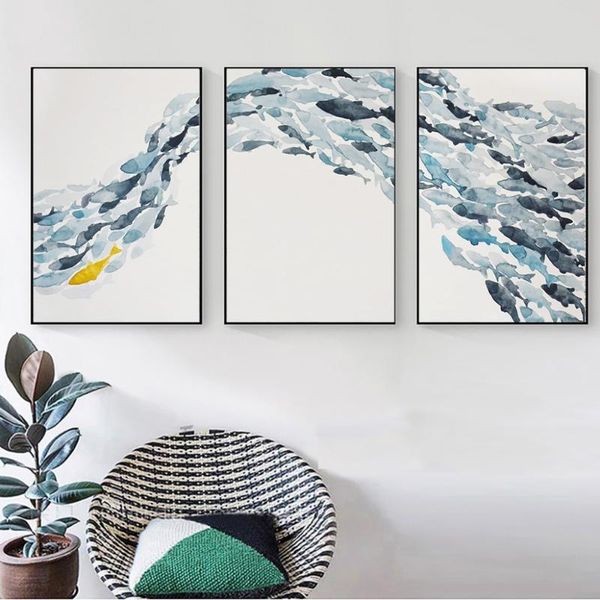 paintings nordic simple poster abstract fish group posters wall art print canvas painting minimalist picture for living room decor
paintings nordic simple poster abstract fish group posters wall art print canvas painting minimalist picture for living room decor