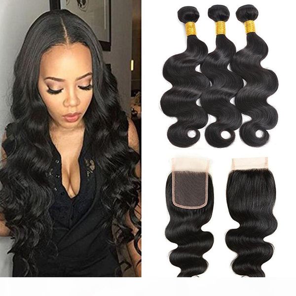 8a brazilian virgin hair with closure extensions 3 bundles brazilian body wave with 4x4 lace closure unprocessed remy human hair weave, Black;brown
8a brazilian virgin hair with closure extensions 3 bundles brazilian body wave with 4x4 lace closure unprocessed remy human hair weave, Black;brown