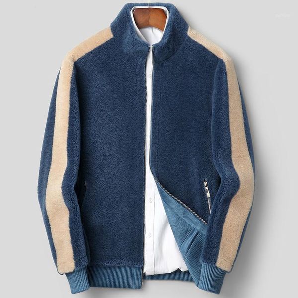 real fur coat winter jacket men 100% wool coat men 2019 sheep shearling fur coats streetwear baseball jacket plus size lsy11561, Black
real fur coat winter jacket men 100% wool coat men 2019 sheep shearling fur coats streetwear baseball jacket plus size lsy11561, Black