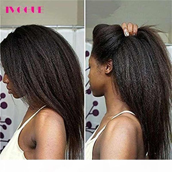 yaki kinky straight full lace wig lace front wig mongolian virgin human hair, Black;brown
yaki kinky straight full lace wig lace front wig mongolian virgin human hair, Black;brown