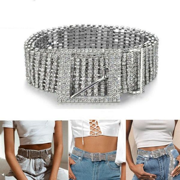 120cm fashion women shiny belt waist chain belt dress crystal diamond waistband full rhinestone luxury wide party waistband, Black;brown
120cm fashion women shiny belt waist chain belt dress crystal diamond waistband full rhinestone luxury wide party waistband, Black;brown