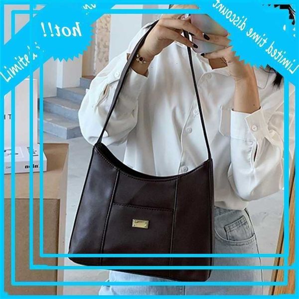 fashion retro capacity handbag pu learn women shoulder casual travel bags new ladies underarm bag