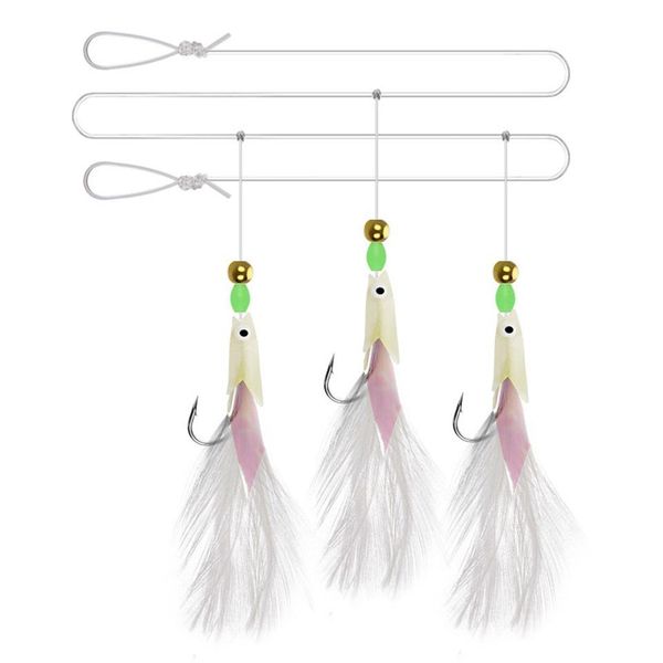 3pcs/set luminous fishing hook high carbon steel feather fish skin jig fishhooks fishing hook barbed bbyghs garden2010
3pcs/set luminous fishing hook high carbon steel feather fish skin jig fishhooks fishing hook barbed bbyghs garden2010