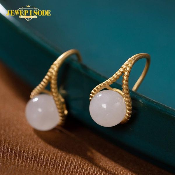 jewepisode 925 sterling silver natural jade ear dangle drop earrings female gold color anniverdary fine jewelry drop shipping
jewepisode 925 sterling silver natural jade ear dangle drop earrings female gold color anniverdary fine jewelry drop shipping