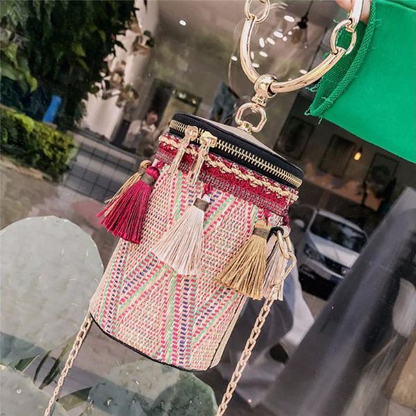 fashion contrast color tassel vintage shoulder bags unique chain diagonal cross portable cylinder bag casual women bags
fashion contrast color tassel vintage shoulder bags unique chain diagonal cross portable cylinder bag casual women bags