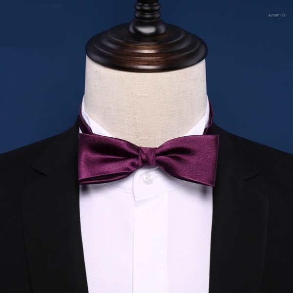 2020 brand new fashion men's bow ties double fabric purple silk bowtie banquet wedding ceremony host butterfly tie with gift box1, Black;gray
2020 brand new fashion men's bow ties double fabric purple silk bowtie banquet wedding ceremony host butterfly tie with gift box1, Black;gray