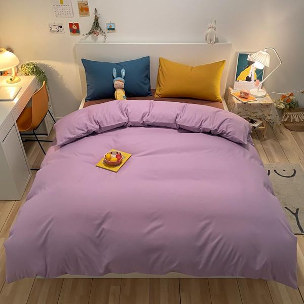 bedding sets solid purple quilt cover pillowcase bed flat sheets modern duvet twin full single king kids bedclothes
bedding sets solid purple quilt cover pillowcase bed flat sheets modern duvet twin full single king kids bedclothes