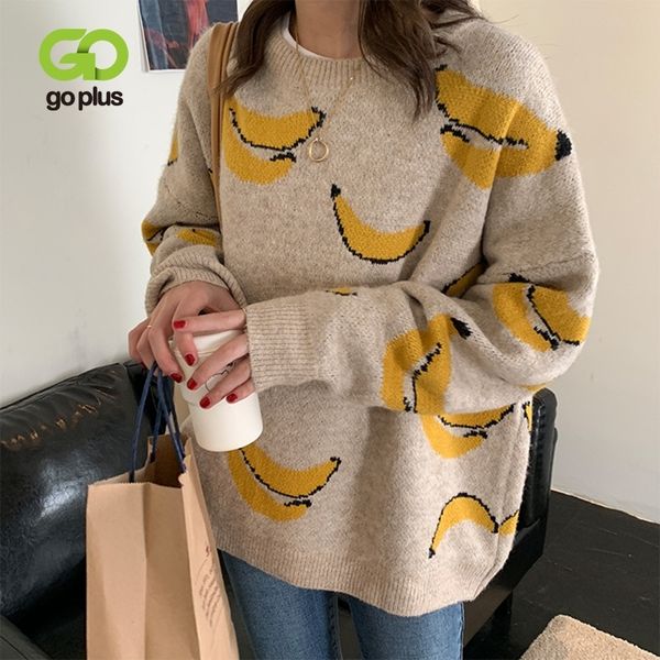 goplus women's knitted jacket o-neck banana sweater korean style pullover women oversized christmas sweaters sweterki damski y200720, White;black
goplus women's knitted jacket o-neck banana sweater korean style pullover women oversized christmas sweaters sweterki damski y200720, White;black