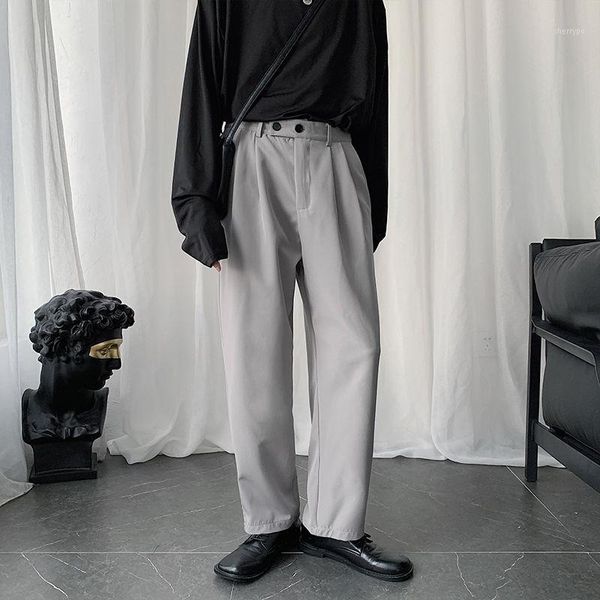 2020 spring and autumn new youth popular pure color korean loose men's trousers fashion casual straight-leg pants m-2xl1, White;black
2020 spring and autumn new youth popular pure color korean loose men's trousers fashion casual straight-leg pants m-2xl1, White;black