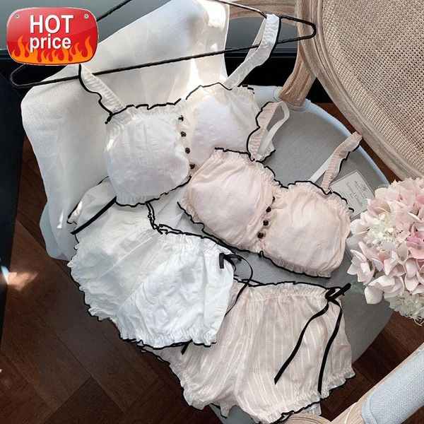 kawaii lingerie bra and panty set underwear women girls sweet cute lolita wire bras panties japanese ruffles sleepwear #ir1q, Black;white
kawaii lingerie bra and panty set underwear women girls sweet cute lolita wire bras panties japanese ruffles sleepwear #ir1q, Black;white