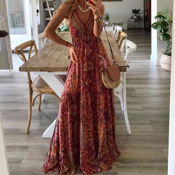womens dresses womens v-neck sling floral long dress sleeveless bohemian beach long dress fashion, Black;gray
womens dresses womens v-neck sling floral long dress sleeveless bohemian beach long dress fashion, Black;gray