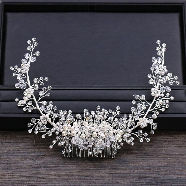 shiny crystal bride combs headband pearl beads hair comb tiara crown head piece bridal hairband wedding hair accessories jl, Golden;silver
shiny crystal bride combs headband pearl beads hair comb tiara crown head piece bridal hairband wedding hair accessories jl, Golden;silver