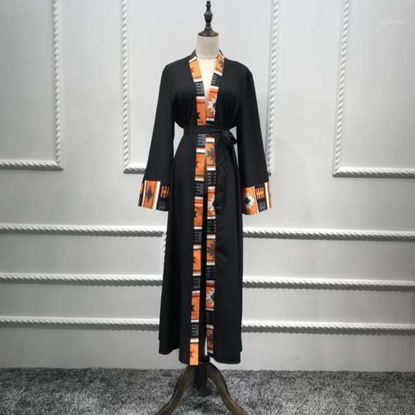 casual dresses wepbel arab middle east abaya dubai printed panel cardigan robe long sleeve loose muslim dress with belt caftan kimono1, Black;gray
casual dresses wepbel arab middle east abaya dubai printed panel cardigan robe long sleeve loose muslim dress with belt caftan kimono1, Black;gray
