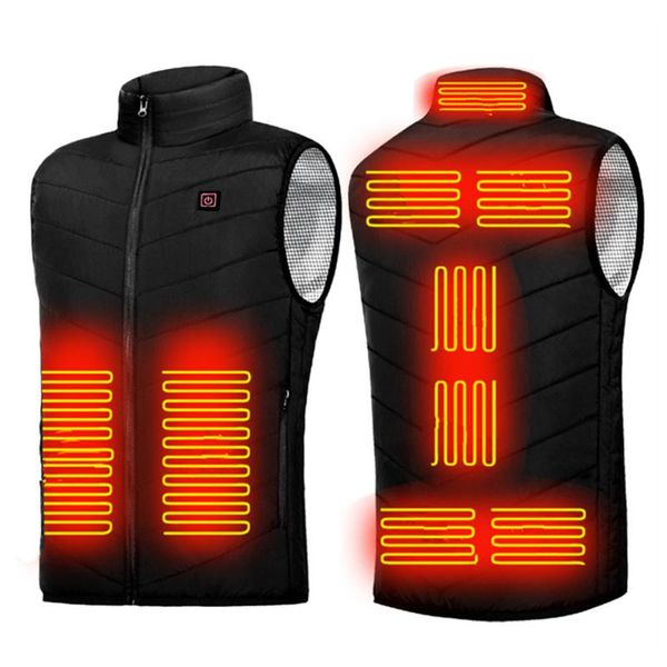 outdoor t-shirts 9 areas heated vest jacket usb men winter electrical sleevless fishing hunting waistcoat hiking, Gray;blue
outdoor t-shirts 9 areas heated vest jacket usb men winter electrical sleevless fishing hunting waistcoat hiking, Gray;blue