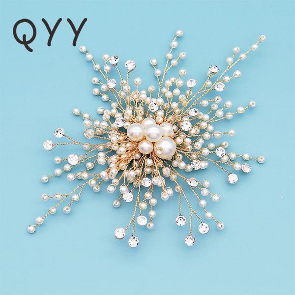 qyy кристалл стразы жемчуг женщины шпильки handmade женщины волос украшения для волос свадебные аксессуары зажимы ювелирных изделий yxlhoi t
qyy кристалл стразы жемчуг женщины шпильки handmade женщины волос украшения для волос свадебные аксессуары зажимы ювелирных изделий yxlhoi t
