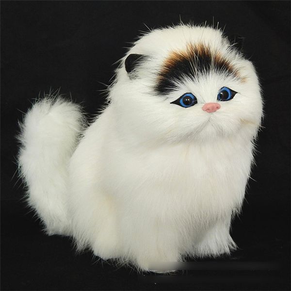 2019 lovely electric simulation stuffed plush cats toys soft sounding cute plush cat doll toys for kids y200623
2019 lovely electric simulation stuffed plush cats toys soft sounding cute plush cat doll toys for kids y200623