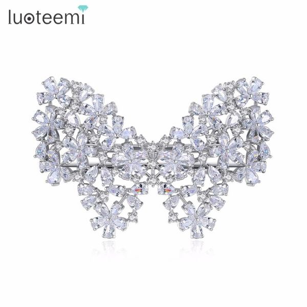 luoteemi new selling unique statement trendy butterfly clear hairwear with cz crystal brincos bijoux for women party wedding, Golden;silver
luoteemi new selling unique statement trendy butterfly clear hairwear with cz crystal brincos bijoux for women party wedding, Golden;silver