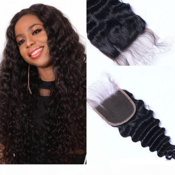 4x4 lace closure deep wave cambodian human hair middle three part virgin hair closure with baby hair, Black;brown
4x4 lace closure deep wave cambodian human hair middle three part virgin hair closure with baby hair, Black;brown
