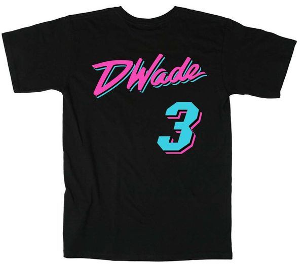 dwyane wade miami miami vice city t-shirt funny tee shirt new fashion design for men women sport hooded sweatshirt hoodie