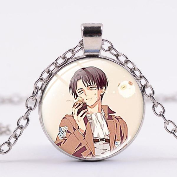 anime attack on titan necklace ackerman eren emblem cartoon cosplay figure trendy glass round pendant long chain for fans, Silver
anime attack on titan necklace ackerman eren emblem cartoon cosplay figure trendy glass round pendant long chain for fans, Silver