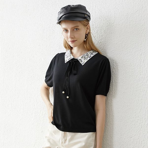 shirt women's neck summer 2020 new bubble sleeve short sleeve doll doll women's bottom shirt thin knitted t-shirt hvobz, White
shirt women's neck summer 2020 new bubble sleeve short sleeve doll doll women's bottom shirt thin knitted t-shirt hvobz, White