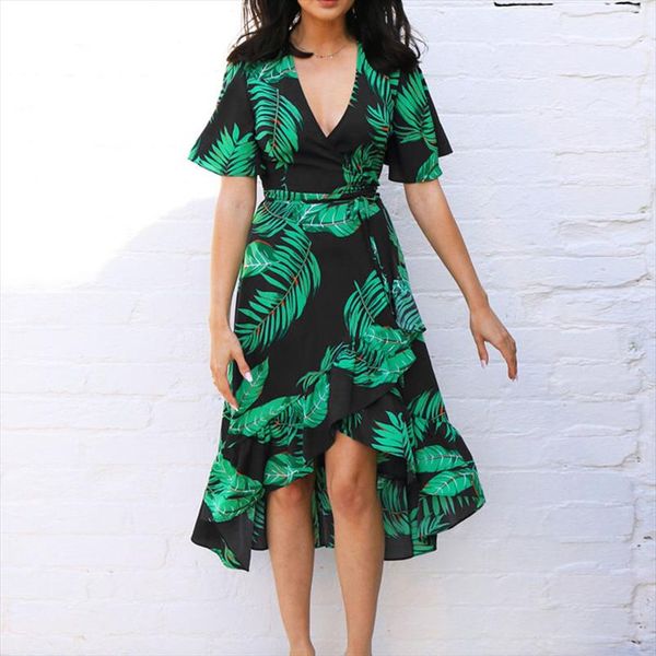 boho dress 2020 women ruffles summer dresses deep v neck short sleeve ladies party dresses print beach sundress dress woman, Black;gray
boho dress 2020 women ruffles summer dresses deep v neck short sleeve ladies party dresses print beach sundress dress woman, Black;gray