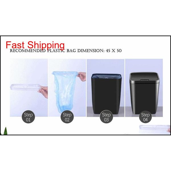 intelligent 12l high capacity dustbin matic rapid sensor trash can waste bins home k qylkur mj_bag
intelligent 12l high capacity dustbin matic rapid sensor trash can waste bins home k qylkur mj_bag