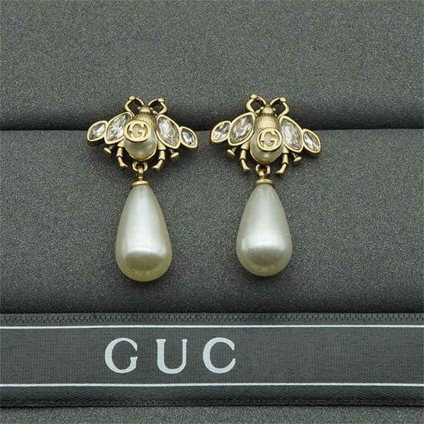 85% off factory clearance family ancient family new diamond inlaid double earrings advanced elegant water drop pearl pendant fashion earring, Golden
85% off factory clearance family ancient family new diamond inlaid double earrings advanced elegant water drop pearl pendant fashion earring, Golden