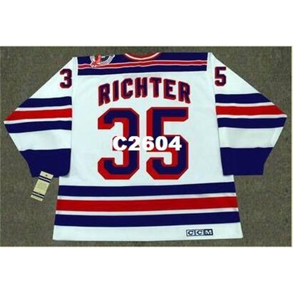 mens #35 mike richter new york rangers 1994 ccm vintage retro home hockey jersey or custom any name or number retro jersey, Black
mens #35 mike richter new york rangers 1994 ccm vintage retro home hockey jersey or custom any name or number retro jersey, Black