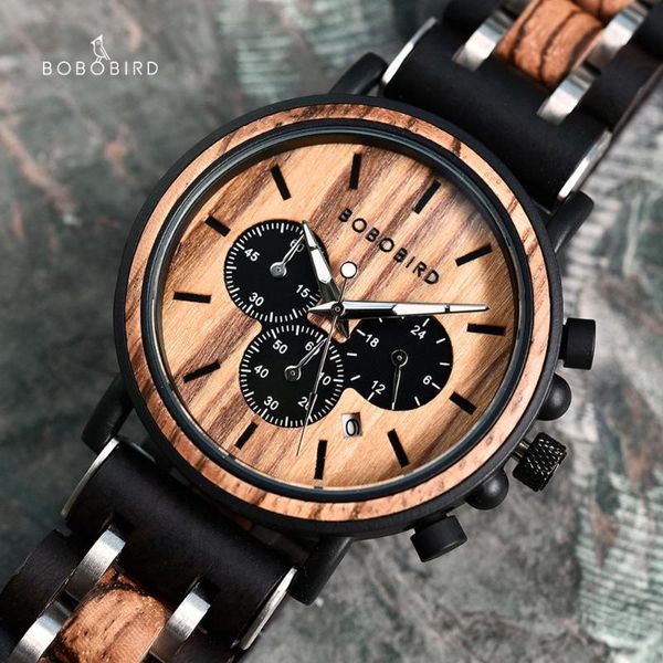 bobo bird wood watch for men quartz chronograph montre homme satches man show date timepieces erkek kol saati wholesale, Slivery;brown
bobo bird wood watch for men quartz chronograph montre homme satches man show date timepieces erkek kol saati wholesale, Slivery;brown